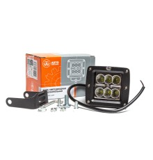 Фара рабочего света квадратная 80х75х73 12Вт 6 светодиодов рассеянный свет AVTOELECTRICA