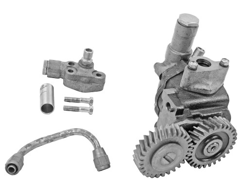 Насос масляный ЯМЗ Н/О (комплект клапан и трубка) АВТОДИЗЕЛЬ