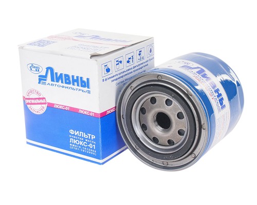 Фильтр масляный ВАЗ-2101 (инд.упаковка) ЛЮКС Ливны