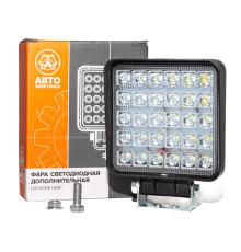 Фара рабочего света квадратная 110х140х42 90Вт 30 светодиодов направленный свет AVTOELECTRICA