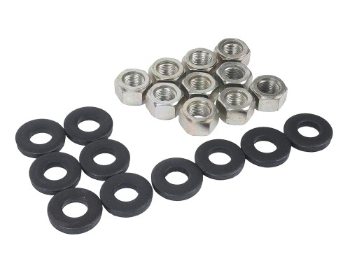 Крепеж ЗМЗ-402 ГБЦ (шайбы 10шт.+гайки 10шт.кл.19) ЭТНА