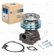 Насос водяной Д-245.7Е3 ГАЗ Валдай 2-х ручьевой с муфтой 12V LUZAR