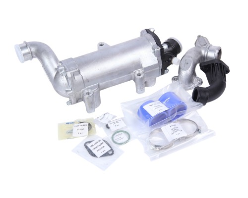 Теплообменник ЯМЗ-236НЕ/БЕ, 7601, 6562.10 жидкостно-масляный Н/О МАЗ(с р/к для установки) АВТОДИЗЕЛЬ