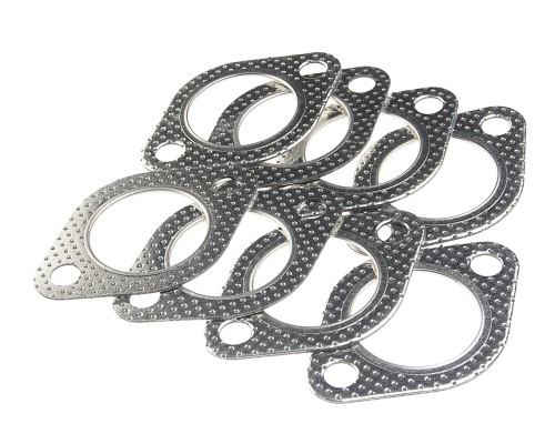 Прокладка КАМАЗ-ЕВРО коллектора выпускного перфометалл комплект (8шт.) КВАДРАТИС