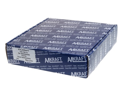 Колодки тормозные SITRAK HOWO A7 (09-) передние (4шт.) AVLKRAFT