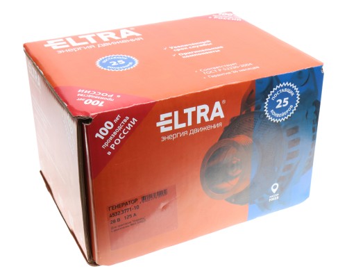 Генератор К-700 дв.ЯМЗ-238НД3, 238НД4, 238НД5 28В 125А ELTRA