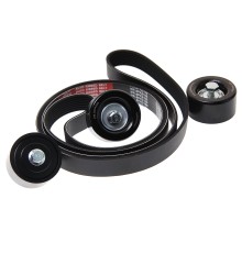 Ролик ГАЗель Next дв.CUMMINS ISF 2.8 ЕВРО-4, 5 натяжителя ремня+верхний+нижний+ремень компл. PRAVT