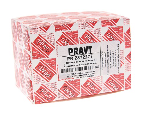 Датчик положения коленвала и распредвала ГАЗ, ПАЗ, КАМАЗ дв. CUMMINS ISF, ISBe, ISDe, ISLe PRAVT