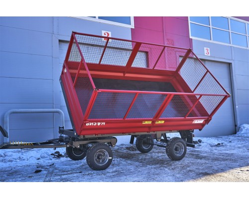 Прицеп тракторный самосвальный 2ПТС-6.5 БОЛЬШАЯ ЗЕМЛЯ