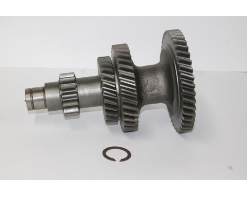 Блок шестерен КПП ГАЗ-53, 3307 вала промежуточного под стопорное кольцо PRAVT