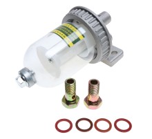 Фильтр топливный МТЗ, Д-120, Д-144, Т-25 грубой очистки (прозрачный корпус)