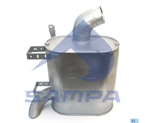 Глушитель RENAULT Magnum SAMPA