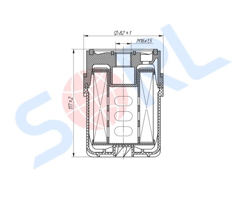 Фильтр топливный КАМАЗ DEUTZ MAN RENAULT SCANIA 3 series VOLVO SORL