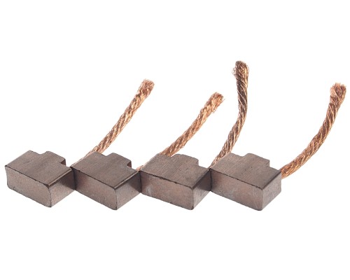 Щетка стартера ВАЗ, ГАЗ 42.3708 (8.8х19.2х14) комплект 4шт. ЭНЕРГОМАШ