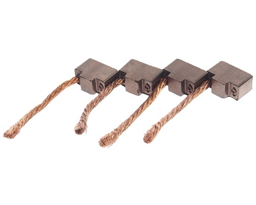 Щетка стартера ВАЗ, ГАЗ 42.3708 (8.8х19.2х14) комплект 4шт. ЭНЕРГОМАШ