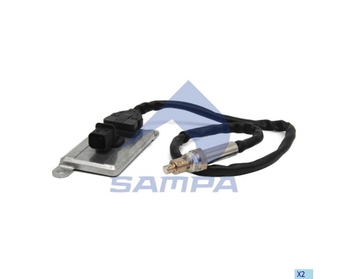 Датчик MERCEDES Actros, Atego катализатора NOX оксида азота в сборе с блоком (ЕВРО-5) SAMPA