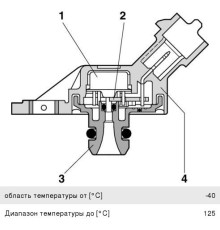Датчик давления КАМАЗ-5490 MERCEDES Actros, Axor коллектора впускного BOSCH