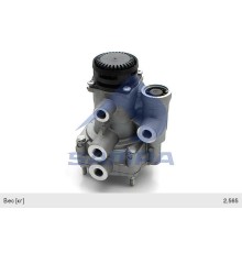 Кран SCANIA управления тормозами прицепа SAMPA