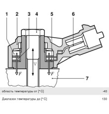 Датчик детонации ГАЗ-3302 ЕВРО-3 ЗМЗ BOSCH