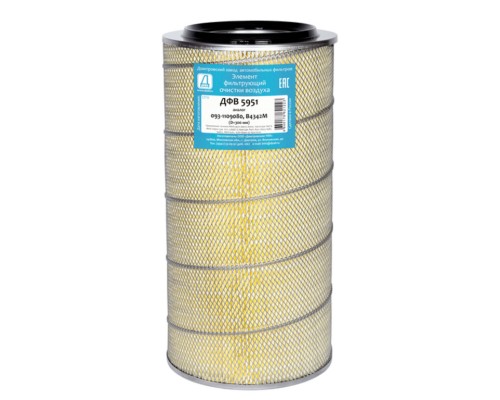 Элемент фильтрующий ЯМЗ-8421, КРАЗ воздушный ЕВРО-3 (дв.ЯМЗ-6561, 6581) ДЗАФ