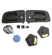 Замок зажигания DONGFENG GX с ручками,  личинками дверей,  крышками бака комплект OE