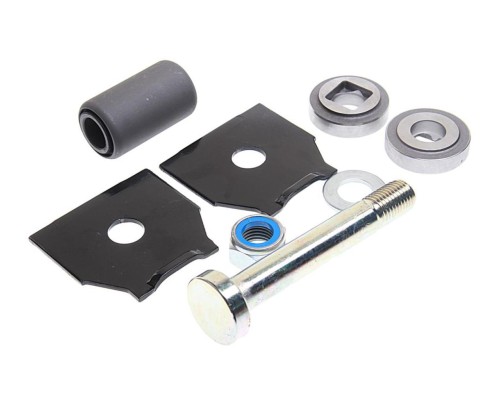 Ремкомплект BPW пальца крепления полурессоры полуприцепа (палец, пластины, шайба, гайка) SAMPA