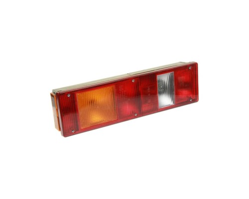 Фонарь задний КАМАЗ, МАЗ, УРАЛ левый со жгутом (вилка СЦАЗ) и боковым габаритным фонарем РУДЕНСК