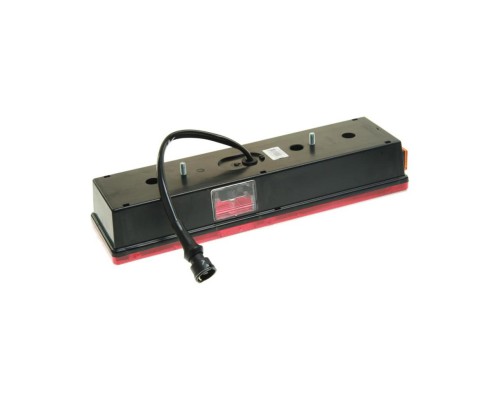 Фонарь задний КАМАЗ, МАЗ, УРАЛ левый со жгутом (вилка СЦАЗ) и боковым габаритным фонарем РУДЕНСК