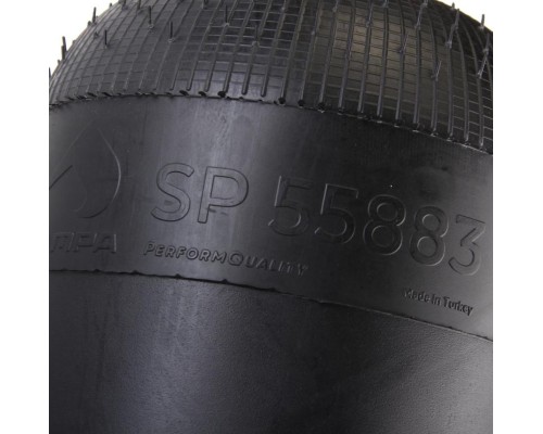 Пневморессора MAN (чулок) (495х230мм, отв. 130.8х130.8мм) SAMPA