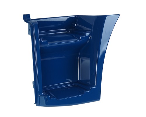 Щиток КАМАЗ-65115 подножки левый (рестайлинг) (синий) ТЕХНОТРОН