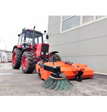 Щетка коммунальная МТЗ с гидроприводом (ГП, бункер 0.2куб.м, щетка) на СА-1 БОЛЬШАЯ ЗЕМЛЯ