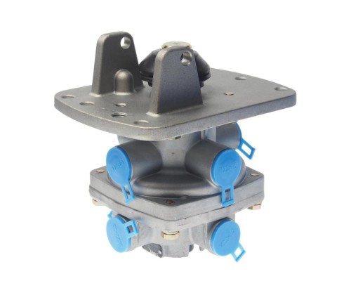 Кран ЗИЛ, КАМАЗ, МАЗ тормозной 2-х секционный подпедальный SORL