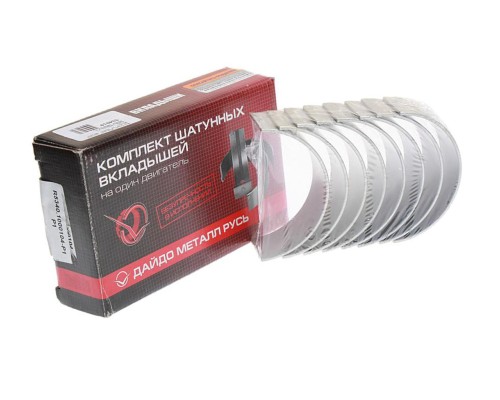 Вкладыши ЯМЗ-534 шатунные d+0.10 ДАЙДО МЕТАЛЛ РУСЬ