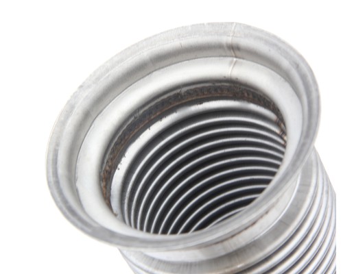 Сильфон КАМАЗ-6520 в сборе d=80мм L=364мм (нержавеющая сталь 304) повышенная гибкость ГС