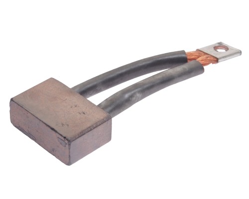 Щетка стартера 20.3708, 25.3708 12х32х20 изолированная с наконечником ЭЛЕКТРОКОНТАКТ