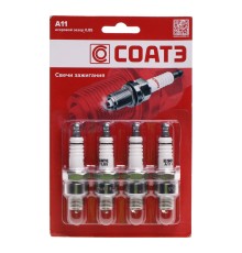 Свеча зажигания ГАЗ, ЗИЛ АИ-76 комплект 4шт. СОАТЭ