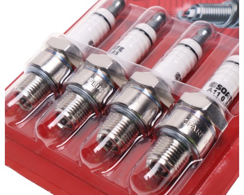 Свеча зажигания ГАЗ, ЗИЛ АИ-76 комплект 4шт. СОАТЭ