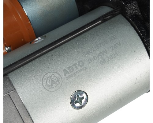 Стартер КАМАЗ дв.740.30-260, 740.50-360, 740.51-320 IVECO 24В z=10 9.0кВт AVTOELECTRICA