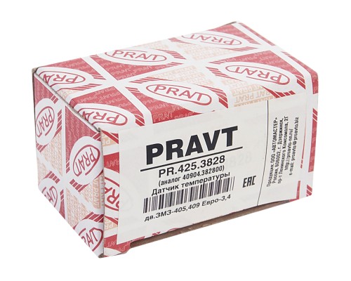 Датчик температуры ГАЗ, ЗИЛ, МАЗ, ПАЗ, УАЗ охлаждающей жидкости PRAVT