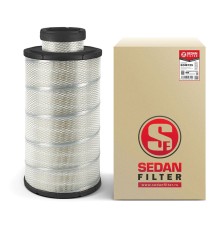 Элемент фильтрующий КАМАЗ воздушный ЕВРО-3 комплект SEDAN FILTER