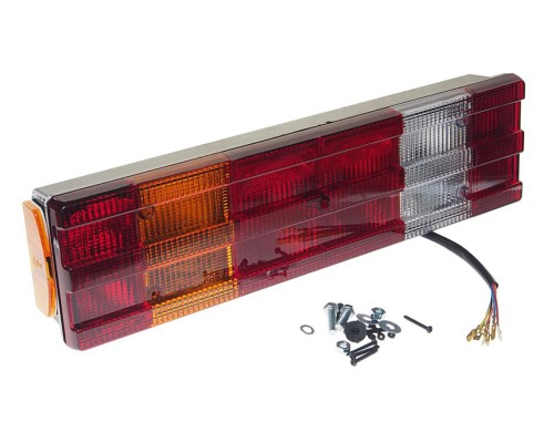 Фонарь задний MERCEDES Actros правый (525х140мм) кабель сзади MARS TECH