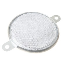 Катафот круглый белый АТК