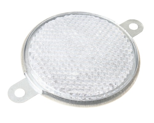 Катафот круглый белый АТК