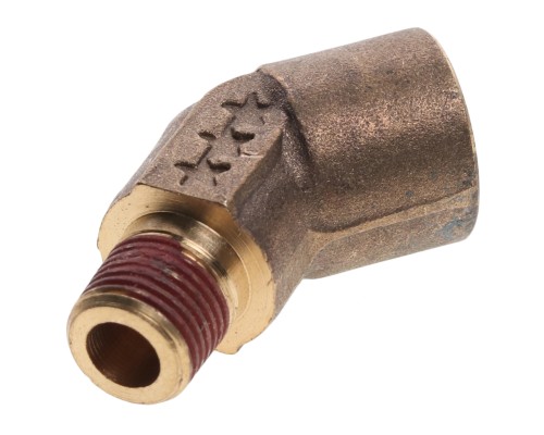 Штуцер SHACMAN SHAANXI КПП угловой 45град. OE