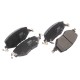 Колодки тормозные JAC J7 передние (4шт.), PF2328, TRIALLI