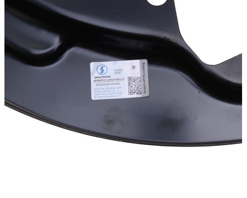 Щиток SHACMAN SHAANXI пылезащитный заднего левого тормоза (мост HDZ237) OE