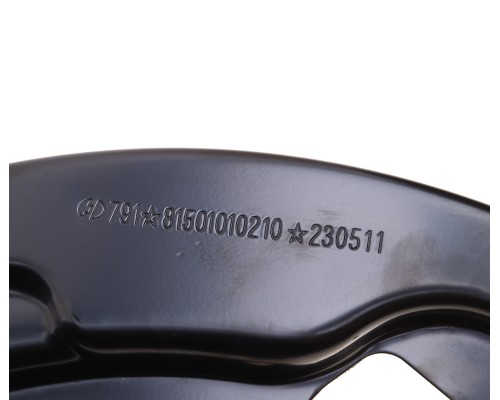 Щиток SHACMAN SHAANXI пылезащитный заднего левого тормоза (мост HDZ237) OE