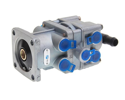 Кран МАЗ, КАМАЗ, MERCEDES тормозной главный 2-х секционный DT