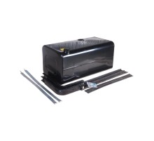 Бак топливный МАЗ 500л (600х670х1320) левый с компл. для установки+РТИ (без ДУТ, ТЗ) БАКОР