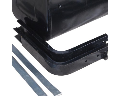 Бак топливный МАЗ 500л (600х670х1320) левый с компл. для установки+РТИ (без ДУТ, ТЗ) БАКОР